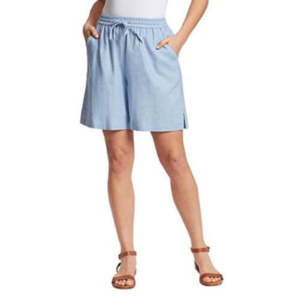 Gloria Vanderbilt Ladies Linen Blend Short